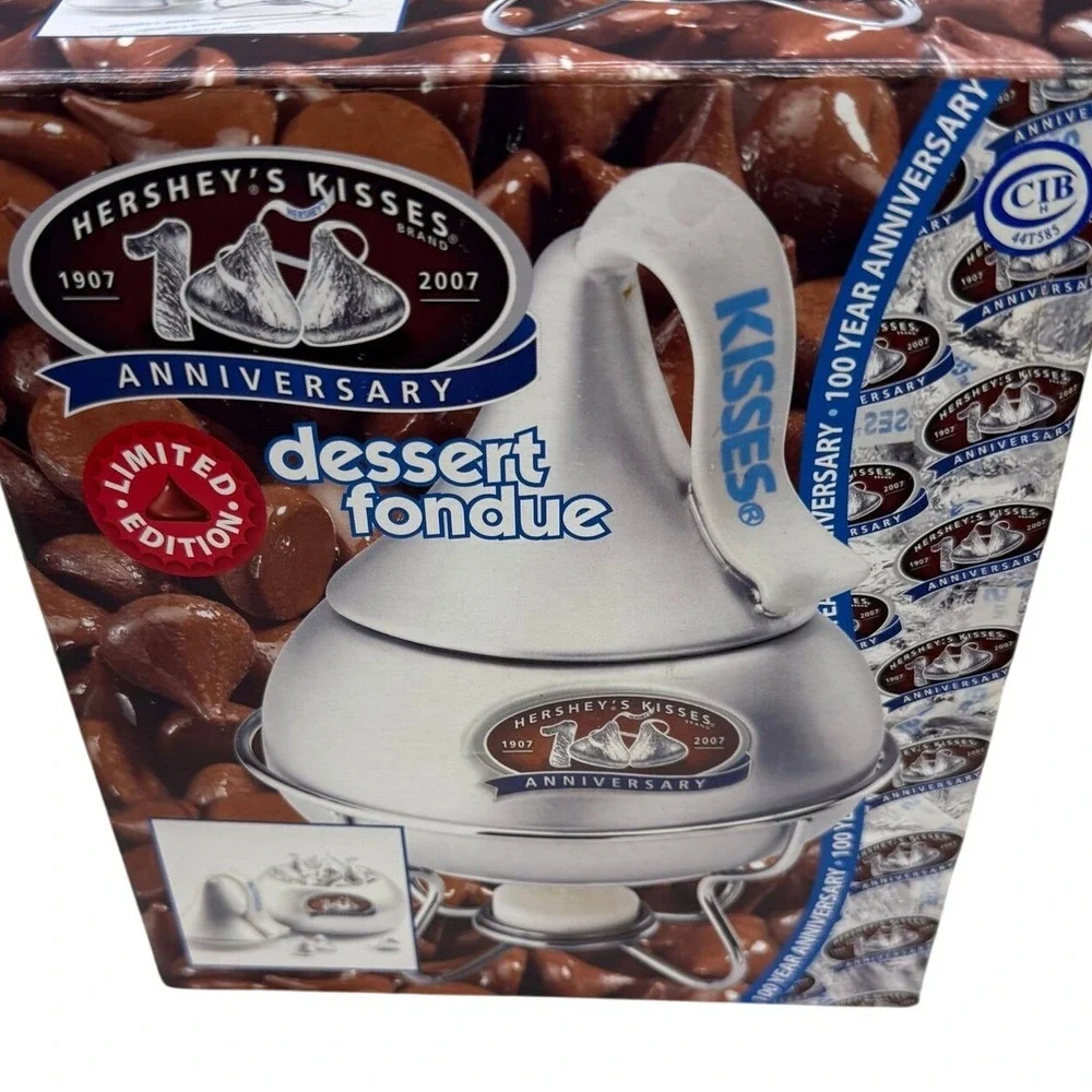 2007 HERSHEY'S 100th Anniversery Limited Edition Dessert Fondue‎ Set